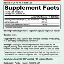 Pointex™ Nerve Support Complex | Ultra-Micronized PEA 900mg + ALA & Luteolin (60 Capsules)