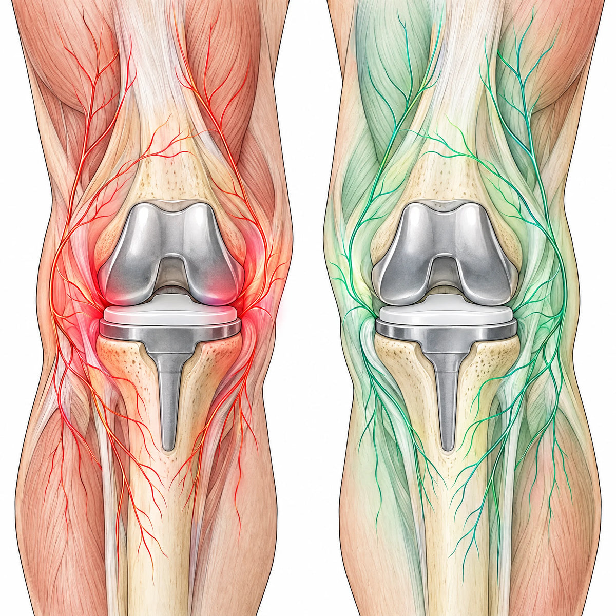 Your Implant Is Fine. The Raw Nerve Endings Around It Aren't.