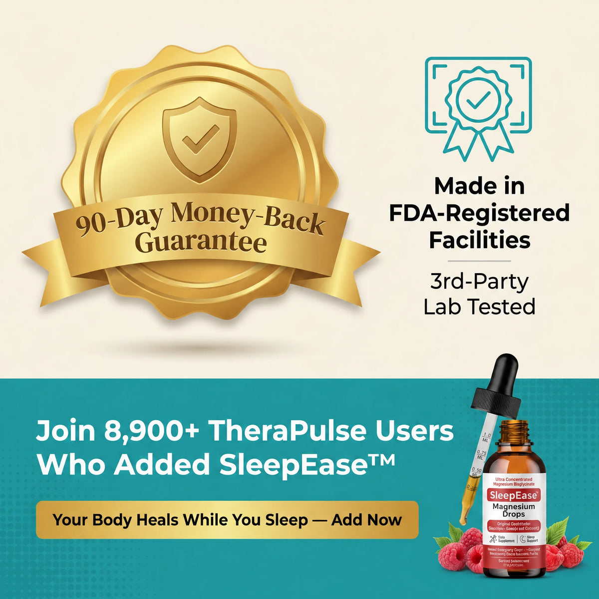 SleepEase™ Magnesium Drops